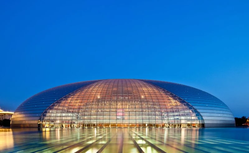 Center For Performing Arts, Beijing China - photo by Terry Wier
