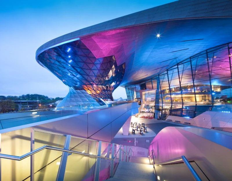 BMW Welt Munich Germany by Wolf Prix of Coop Himmelb(1)au - photo by Terry Wier