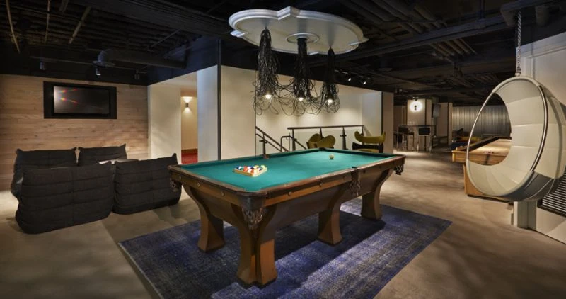 Hotel Zetta San Francisco Game Room