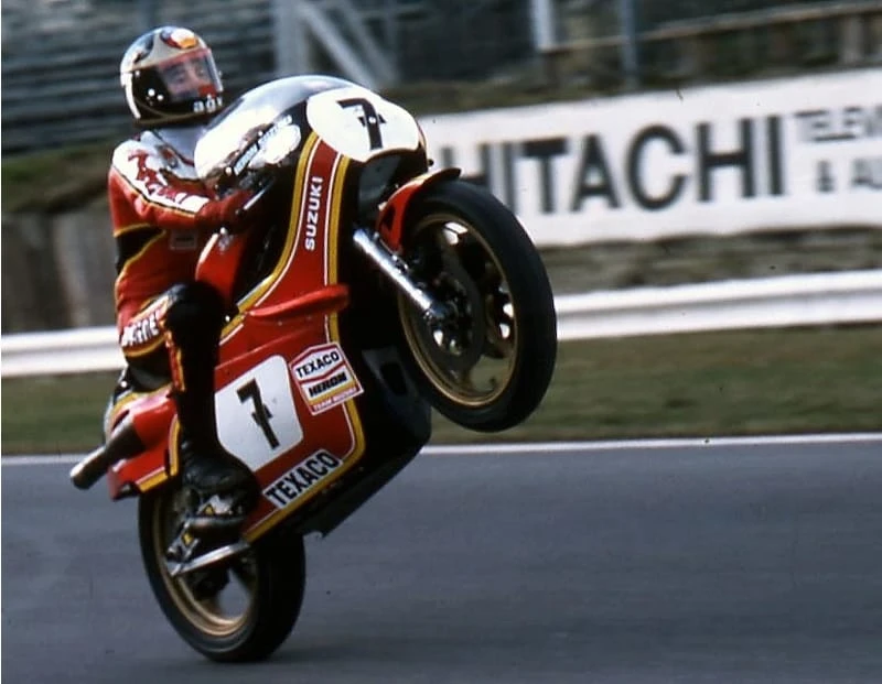 Barry Sheene - copyright Gerard Kampen