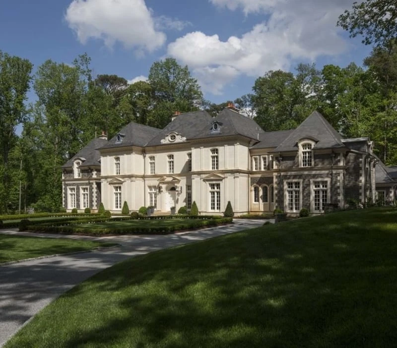 Limestone Chateau - designed by William T. Baker