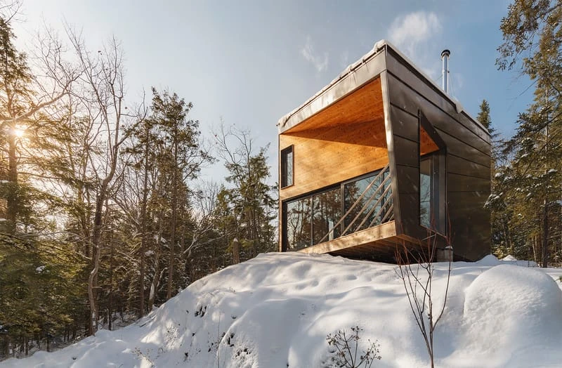 Cabin on a Rock - Photo by Matt Delphenich