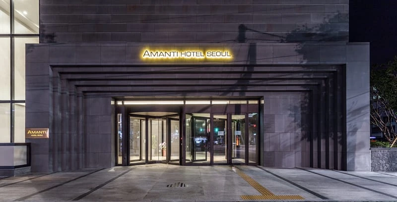 Amanti Hotel Seoul - Main Entrance
