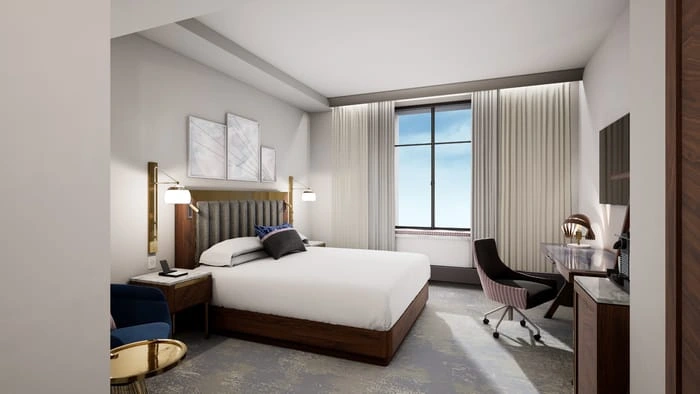 Rand Tower Hotel - Guestroom - Photo credit: The Gettys Group