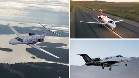 The Top Private Jet Manufacturers for Light Jets